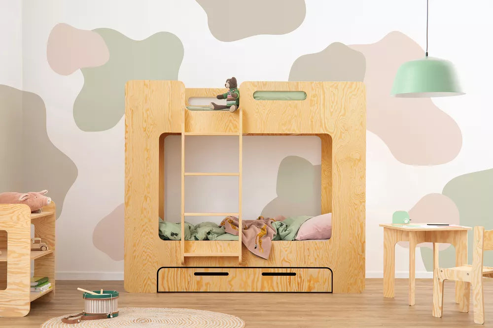 Letto da bambino a castello con cassetto MIMI
