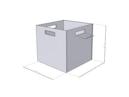 Contenitore in legno BOKS