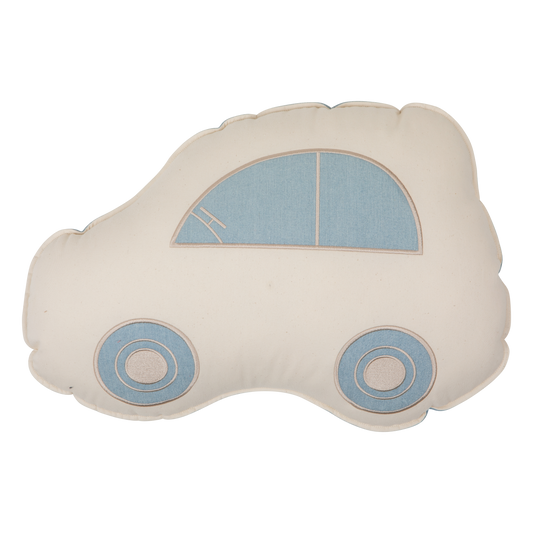 Coussin décoratif et moelleux Voiture Jeans