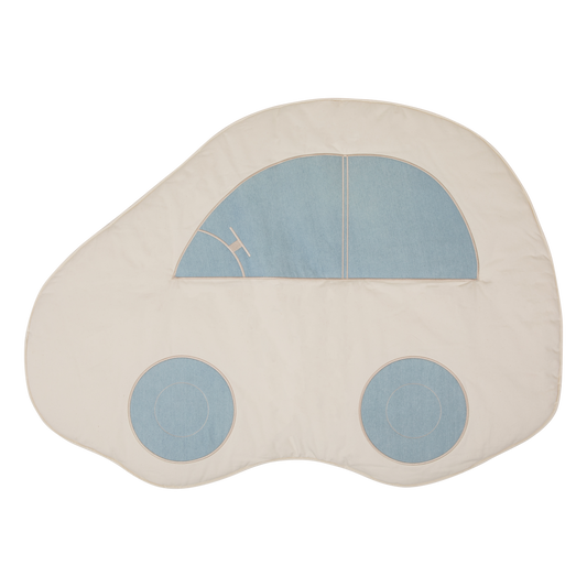 Tapis moelleux pour enfant Voiture "Jeans"