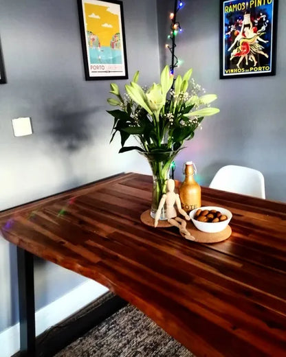 Table à manger ORIGINE 200cm Bois d'acacia massif