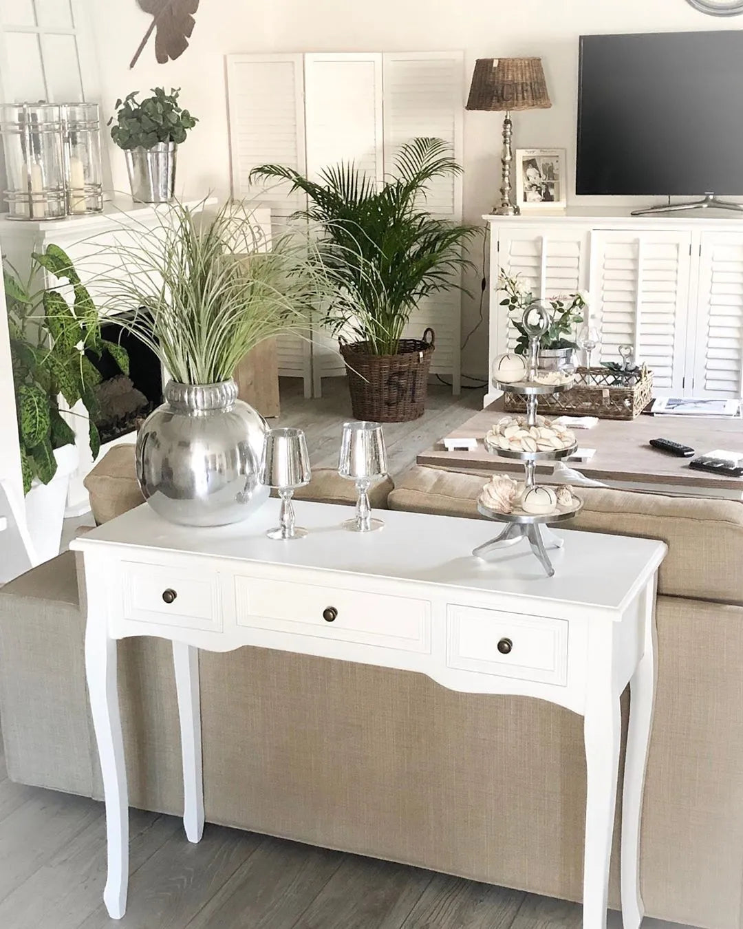 Console coiffeuse 3 tiroirs JOSEPHINE