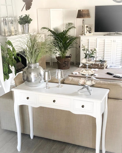 Console coiffeuse 3 tiroirs JOSEPHINE