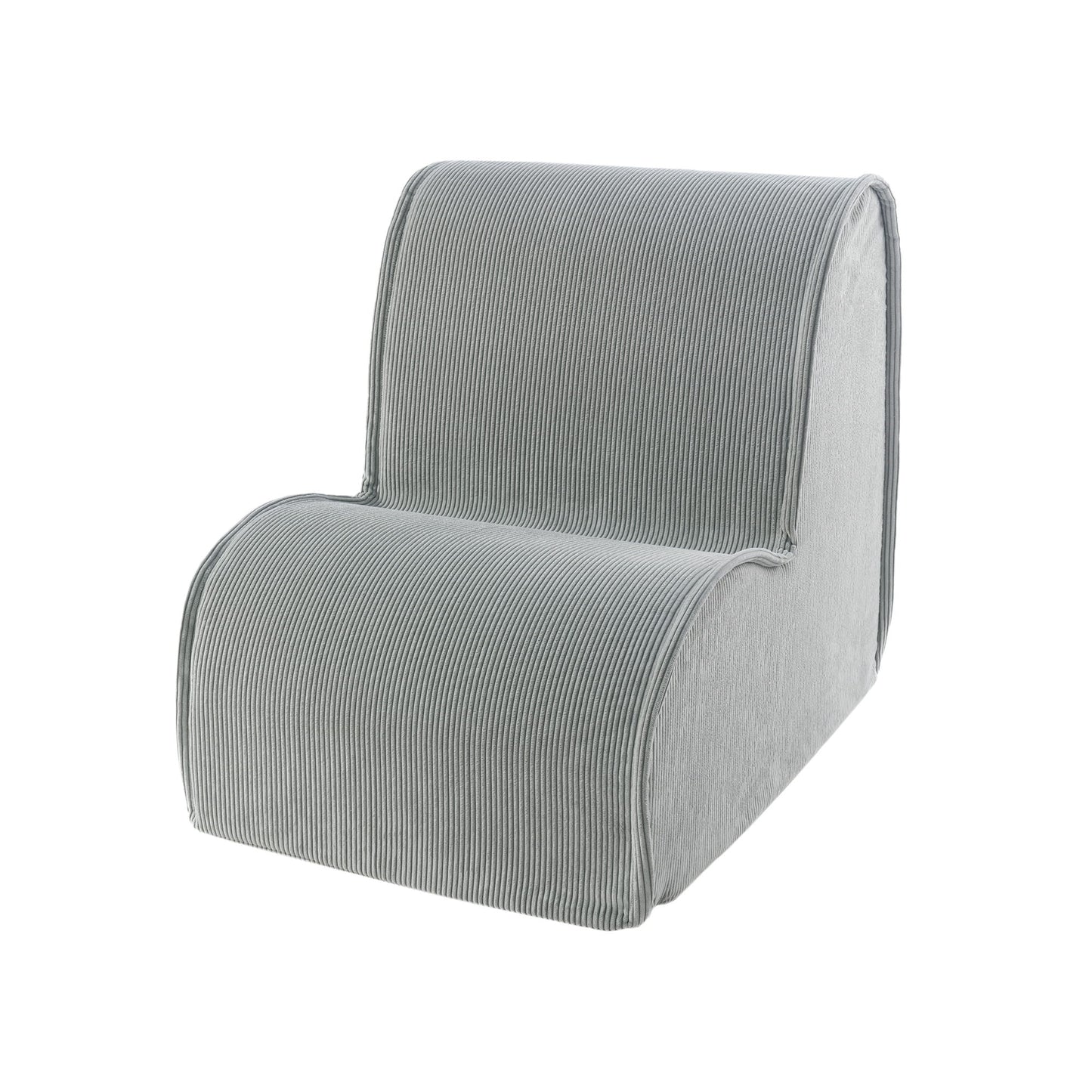 Fauteuil enfant chaise en velours côtelé