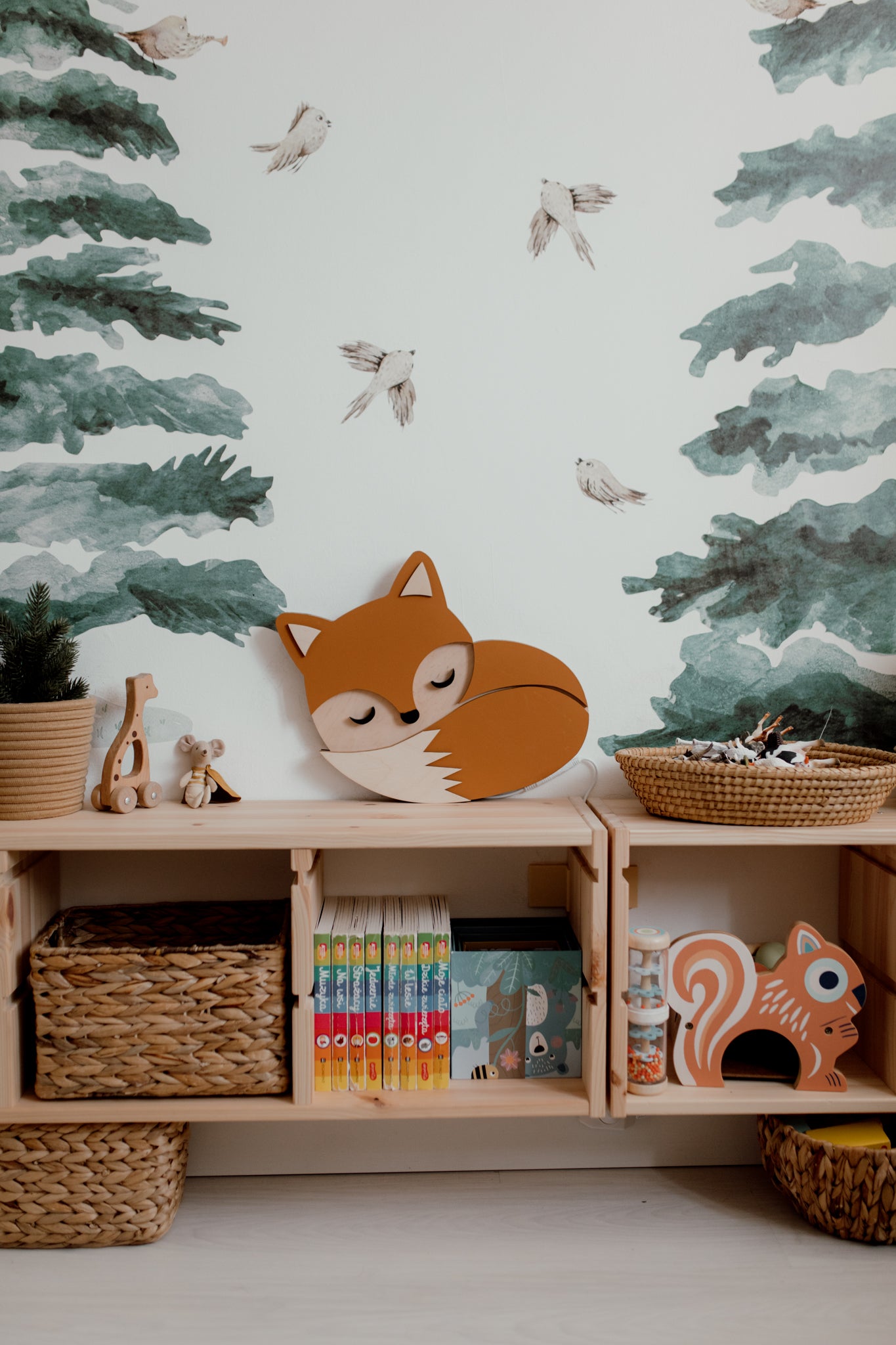 Applique murale veilleuse Renard