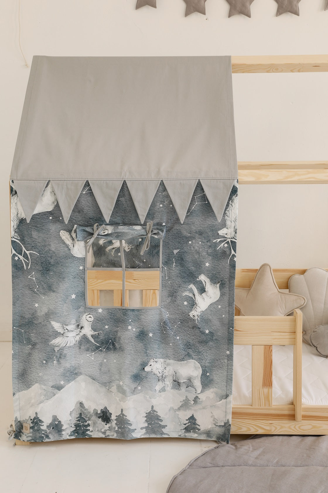 Curtain Cabin Authentic Cabin Retro