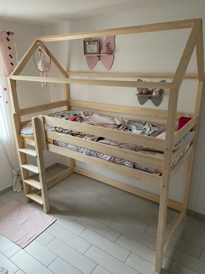 Kit pour rehausser un lit Cabane Mia Mezzanine hauteur 55 ou 70cm en hauteur 90cm ou 100cm
