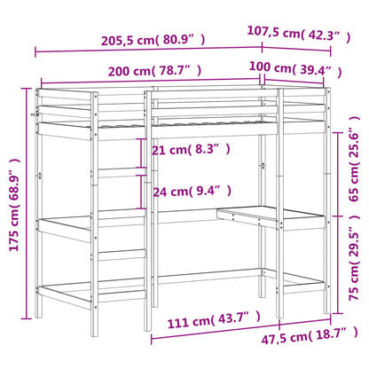 MEZZANINE CACA COM ESQUERDO BRANCO DO PIN WHITE