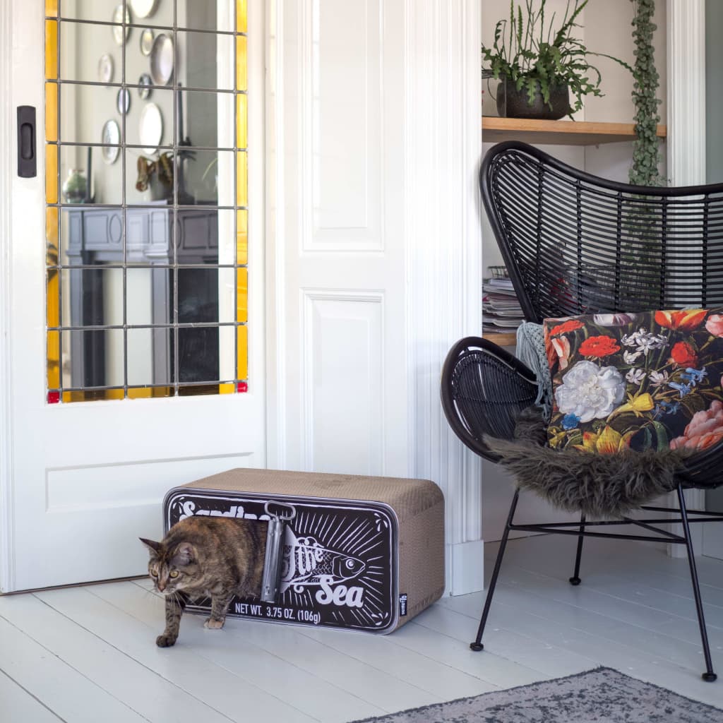 Tanière pour chat SARDINE avec griffoir