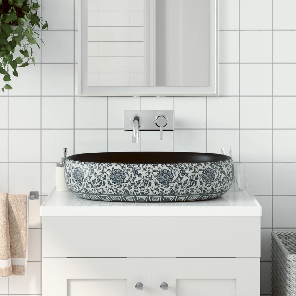 Boka ceramic oval pose basin