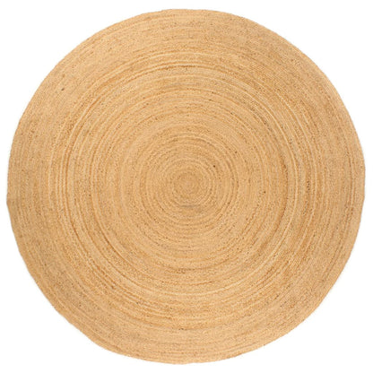 Tapis Jute tressé rond différents formats diamètre 90cm à 240cm