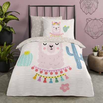 Conjunto de cama Lama 140x200