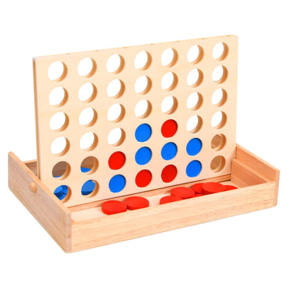 Jeu 4 en ligne Puissance 4 en Bois