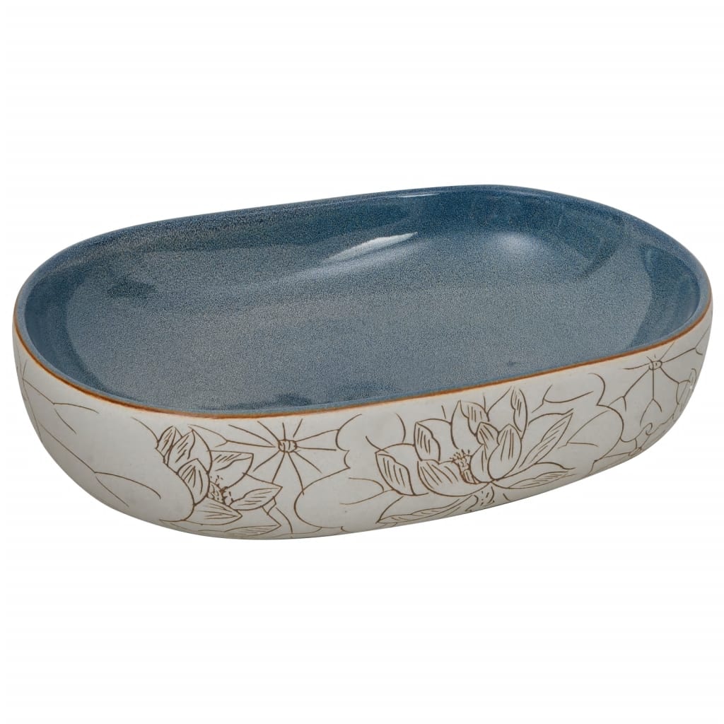 Boka ceramic oval pose basin