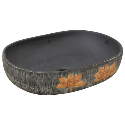 Boka Turquoise oval pose basin