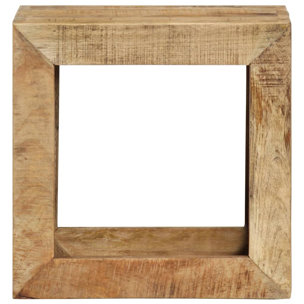 Tabouret 40x30x40cm Bois de manguier CUBE