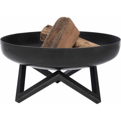 RedFire Bol à feu Brasero Pello Noir Acier - Livraison France offerte!