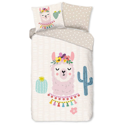 Conjunto de cama Lama 140x200
