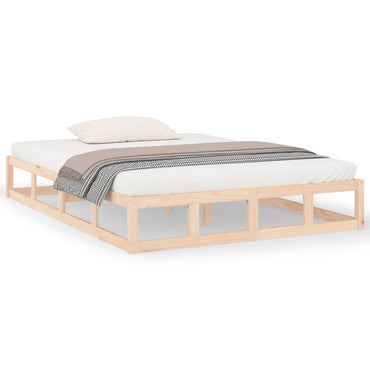 Luffy Massivholz weißes Bett