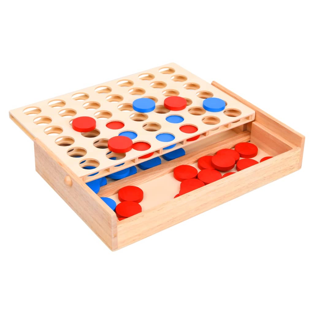 Jeu 4 en ligne Puissance 4 en Bois