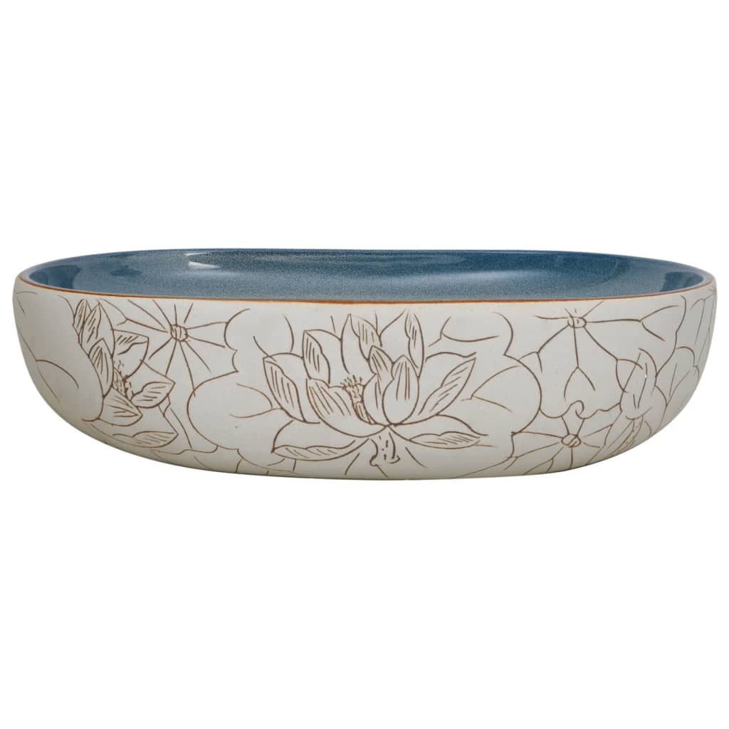 Boka ceramic oval pose basin