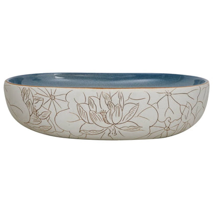 Boka ceramic oval pose basin