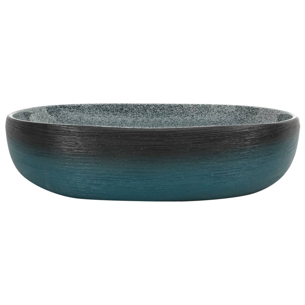 Boka Turquoise oval pose basin