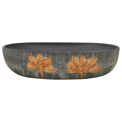 Boka Turquoise oval pose basin