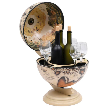 Soporte de mesa de globo sommelier para botellas