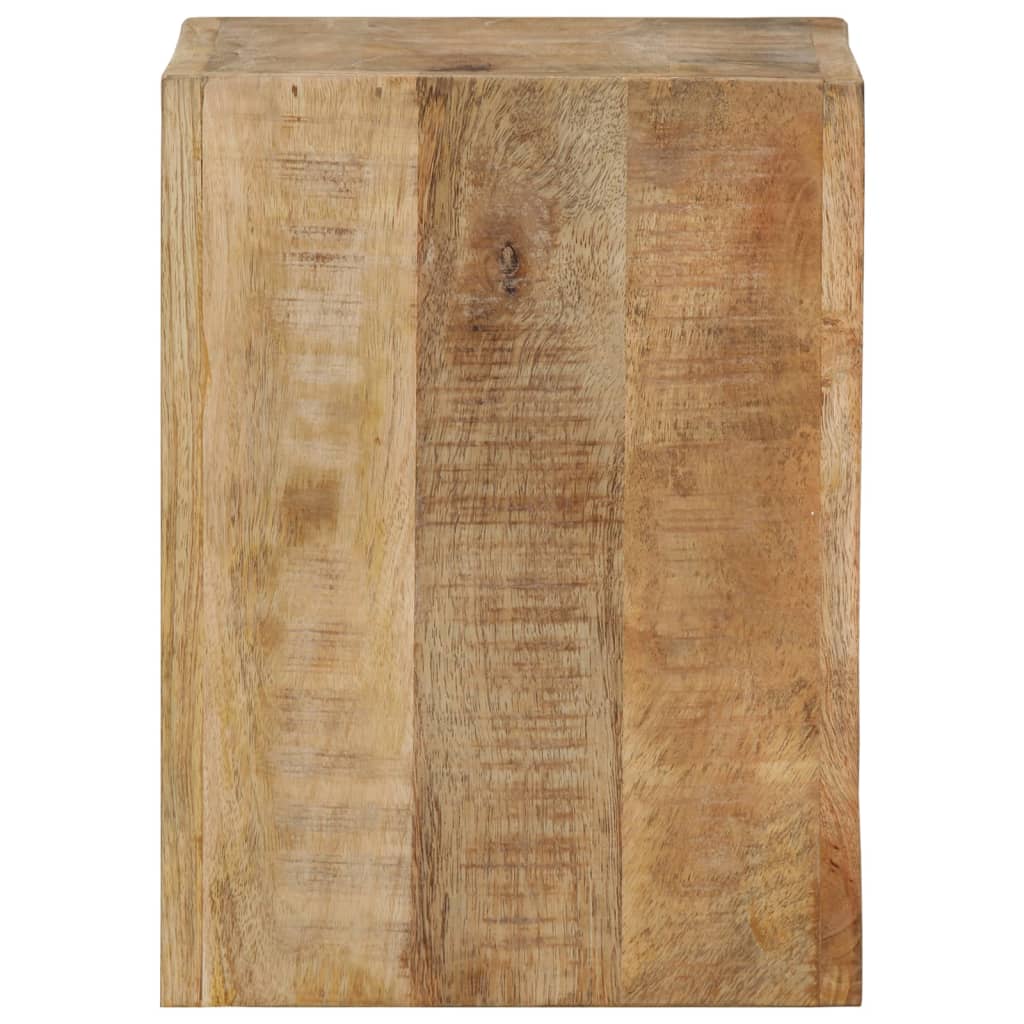 Tabouret 40x30x40cm Bois de manguier CUBE