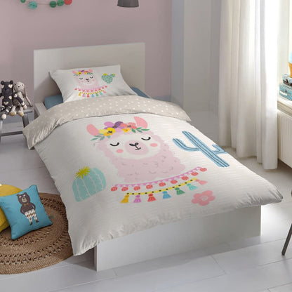 Conjunto de cama Lama 140x200