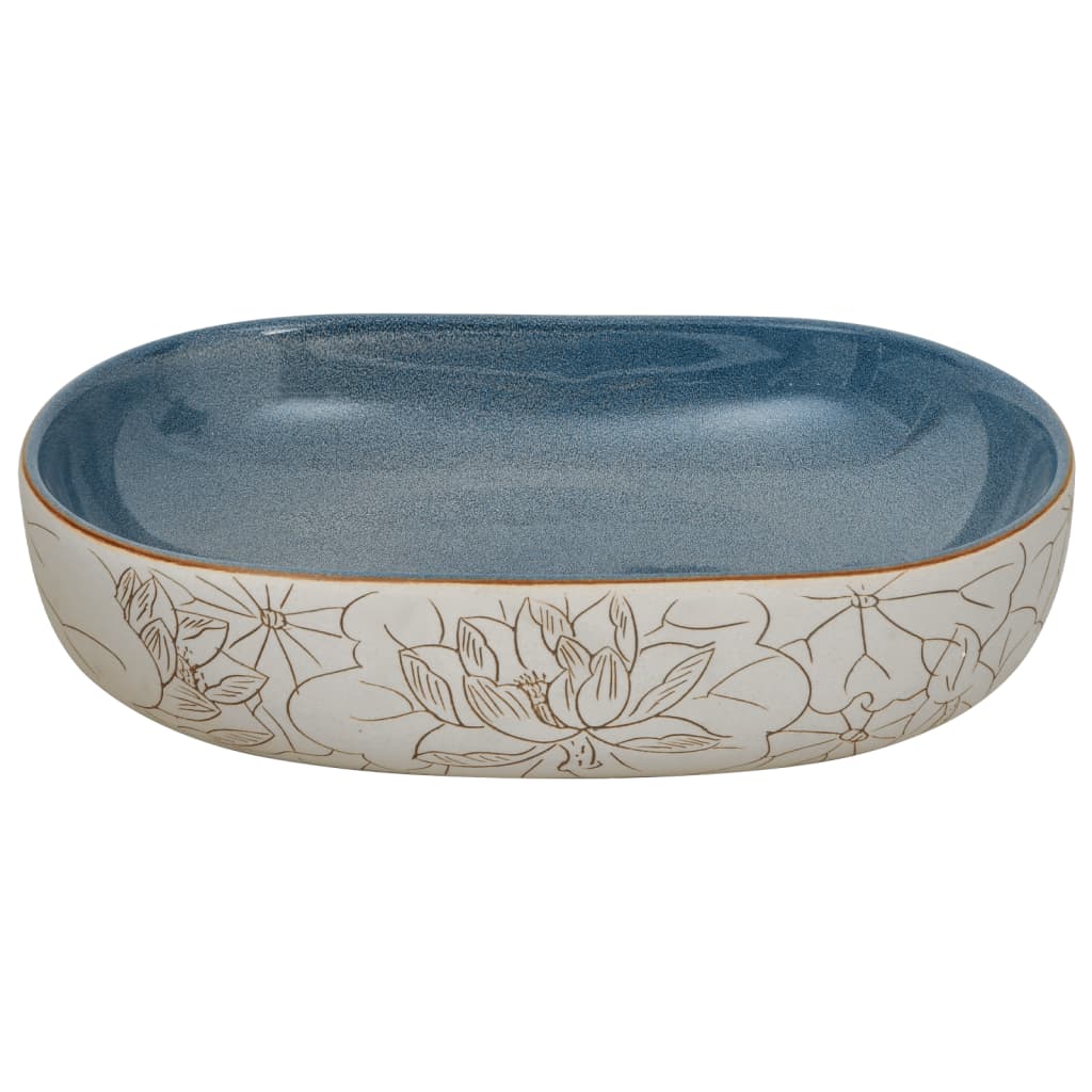 Boka ceramic oval pose basin