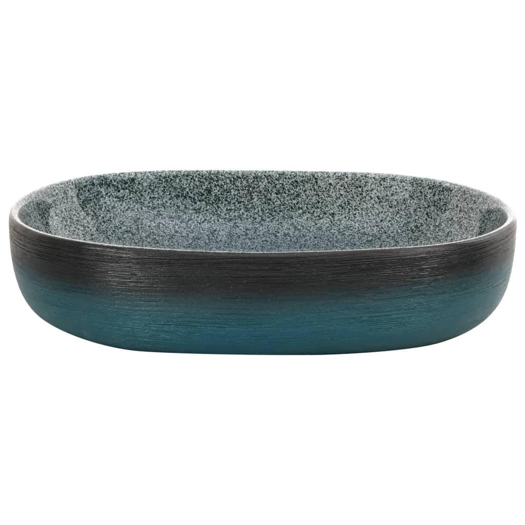 Boka Turquoise oval pose basin