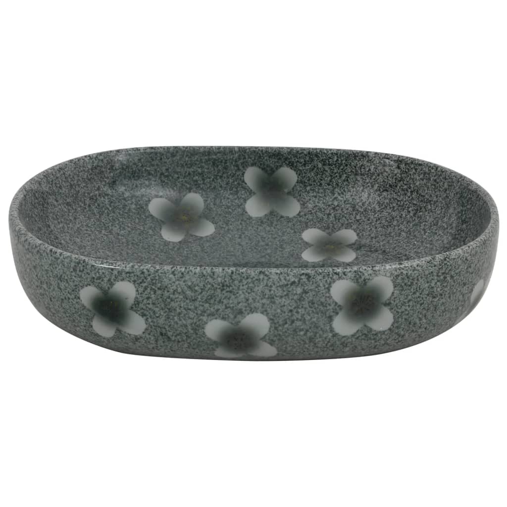 Boka Turquoise oval pose basin