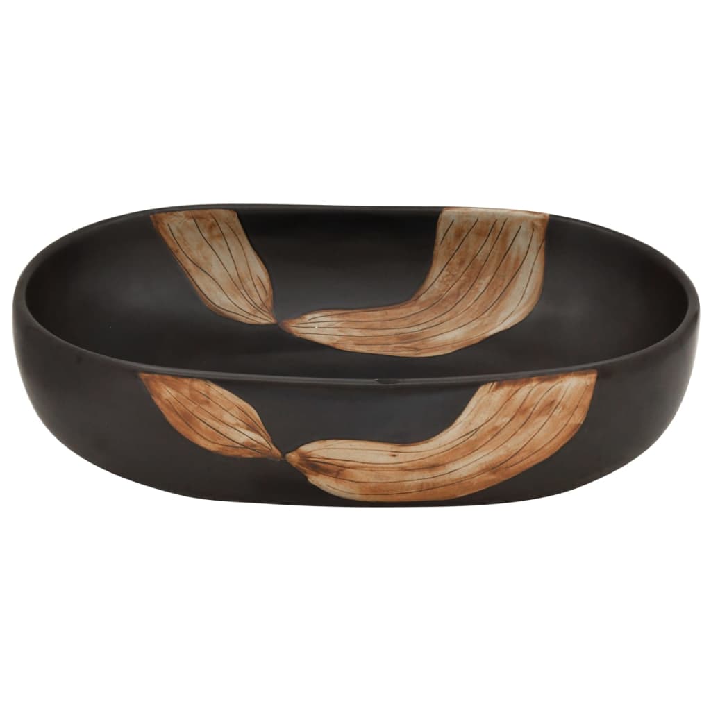 Boka ceramic oval pose basin