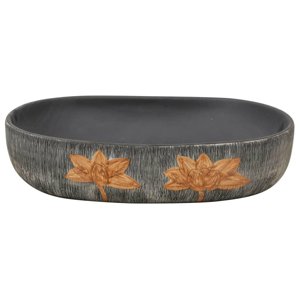 Boka Turquoise oval pose basin