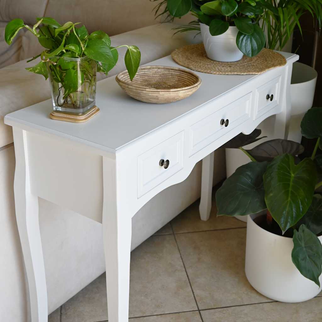 Console coiffeuse 3 tiroirs JOSEPHINE