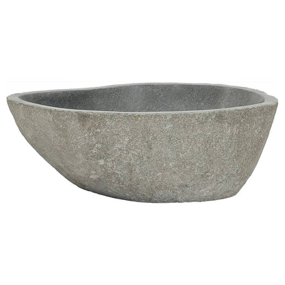 Ovala ovala riverstone basin