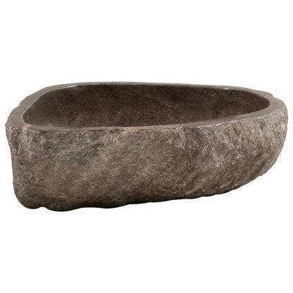 Ovala ovala riverstone basin