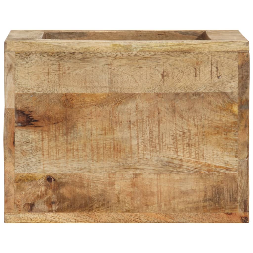Tabouret 40x30x40cm Bois de manguier CUBE