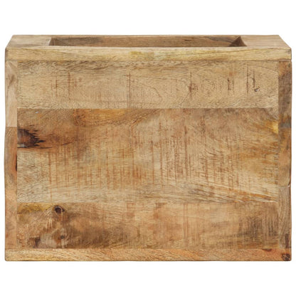 Tabouret 40x30x40cm Bois de manguier CUBE