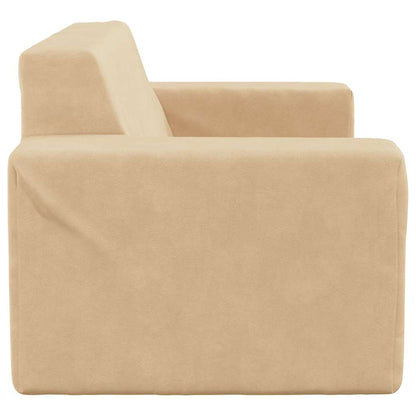 Canapé douillet pour enfant Crème