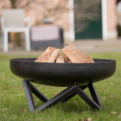 RedFire Bol à feu Brasero Pello Noir Acier - Livraison France offerte!