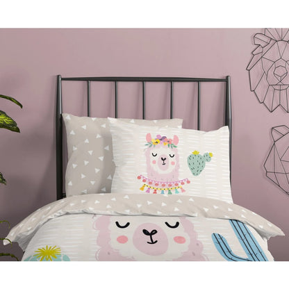 Conjunto de cama Lama 140x200