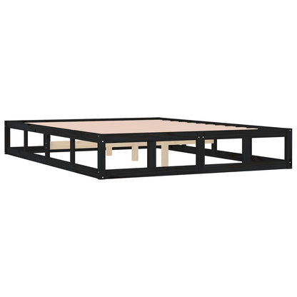 Luffy solid wood white bed