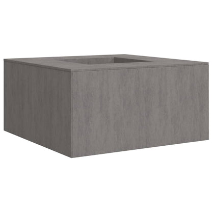 Foyer Brasero Design 60x60x30 cm in acciaio Corten - Consegna Francia offerta!