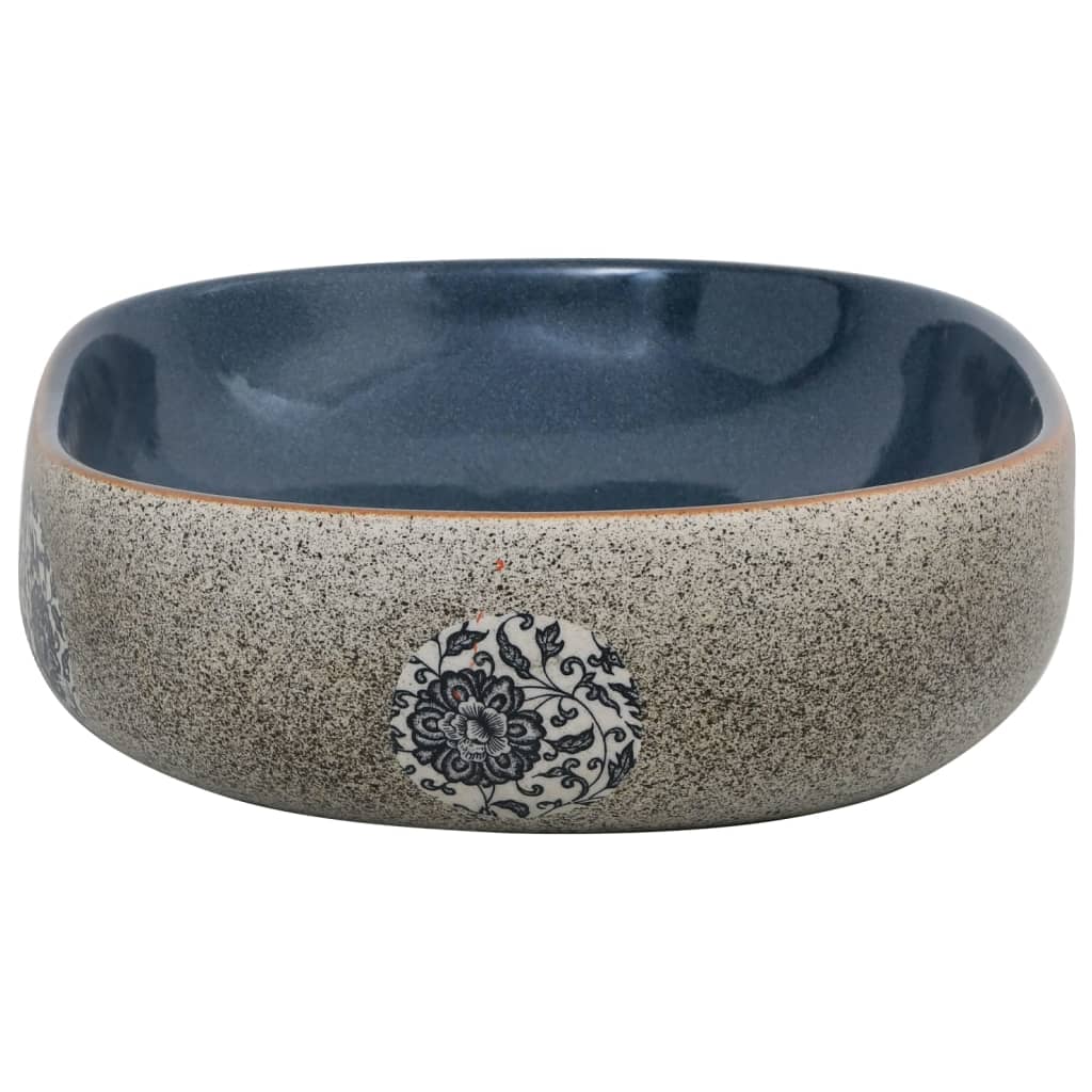 Boka Turquoise oval pose basin