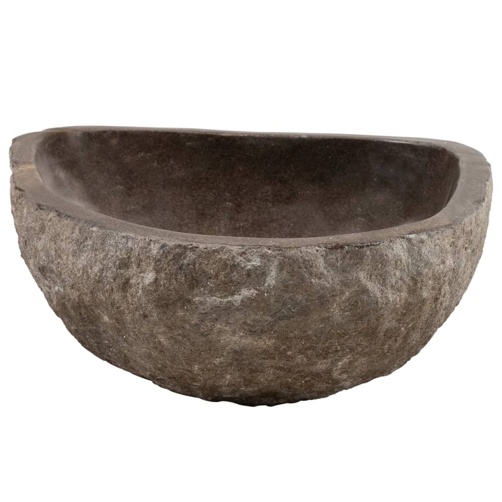 Ovala ovala riverstone basin