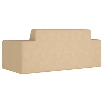 Canapé douillet pour enfant Crème