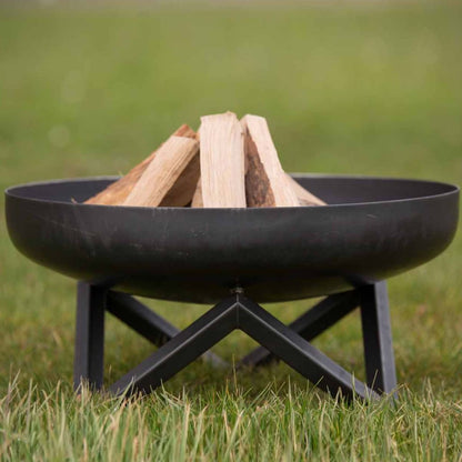 RedFire Bol à feu Brasero Pello Noir Acier - Livraison France offerte!